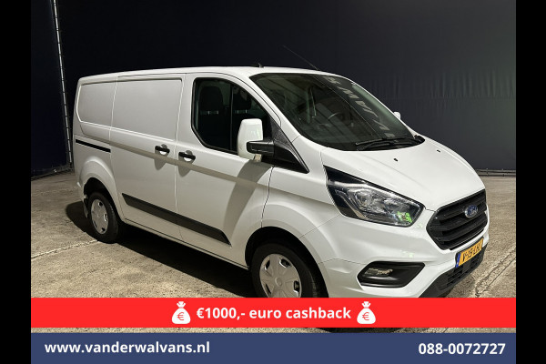 Ford Transit Custom 2.0 TDCI L1H1 Euro6 Airco | Camera | LED | Android Auto | Cruisecontrol | Verwarmde voorruit Parkeersensoren, Bijrijdersbank, 2500kg trekvermogen