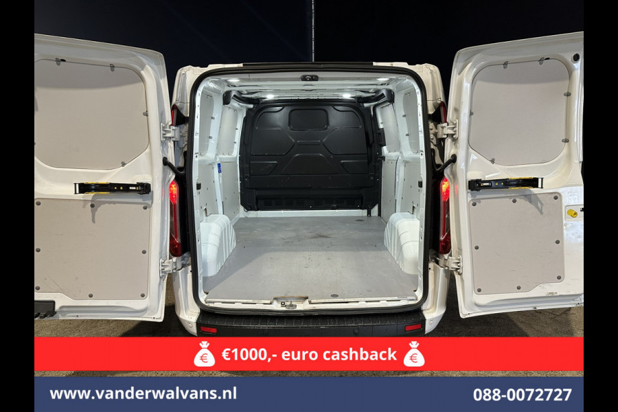 Ford Transit Custom 2.0 TDCI L1H1 Euro6 Airco | Camera | LED | Android Auto | Cruisecontrol | Verwarmde voorruit Parkeersensoren, Bijrijdersbank, 2500kg trekvermogen