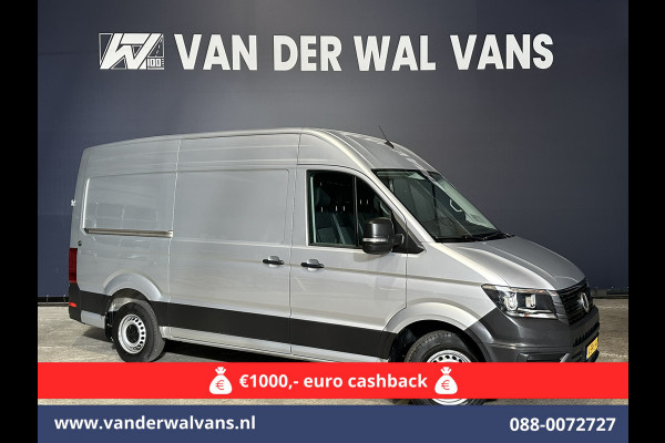 Volkswagen Crafter 2.0 TDI 141pk L3H3 L2H2 Euro6 Airco | Camera | Apple Carplay | Cruisecontrol | Chauffeursstoel Parkeersensoren, Bijrijdersbank, 3000kg trekvermogen,  Android Auto