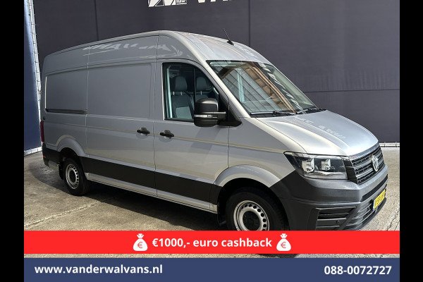 Volkswagen Crafter 2.0 TDI 141pk L3H3 L2H2 Euro6 Airco | Camera | Apple Carplay | Cruisecontrol | Chauffeursstoel Parkeersensoren, Bijrijdersbank, 3000kg trekvermogen,  Android Auto