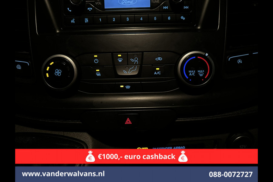 Ford Transit 2.0 TDCI L2H2 Euro6 Airco | 2450kg Trekhaak | LM velgen | Verwarmde voorruit Dakdragers, Bijrijdersbank