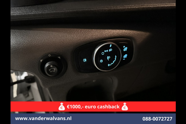 Ford Transit 2.0 TDCI L2H2 Euro6 Airco | 2450kg Trekhaak | LM velgen | Verwarmde voorruit Dakdragers, Bijrijdersbank