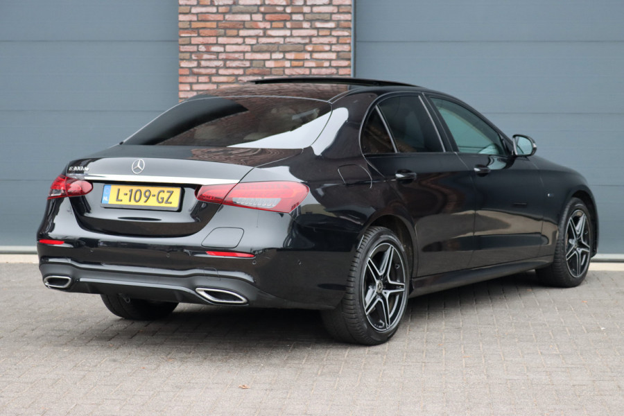 Mercedes-Benz E-Klasse 300 de AMG Line | Distronic+ | Panoramadak | Burmester | Trekhaak | Augmented Reality | Camera | Leder | Multibeam LED | Stoelverwarming | Nightpakket |