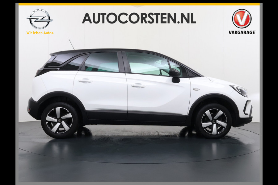 Opel Crossland 1.2T 111PK Apple Carplay Android Auto Navi* Airco Cruise Control Edition Two Tone Lak Led Privacy Glas Bluetooth Lane Assist Isofix Regen-Lichtsensor 1e Eigenaar Dealeronderhouden Origineel Nederlandse Auto
