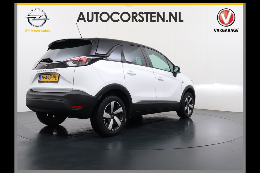 Opel Crossland 1.2T 111PK Apple Carplay Android Auto Navi* Airco Cruise Control Edition Two Tone Lak Led Privacy Glas Bluetooth Lane Assist Isofix Regen-Lichtsensor 1e Eigenaar Dealeronderhouden Origineel Nederlandse Auto