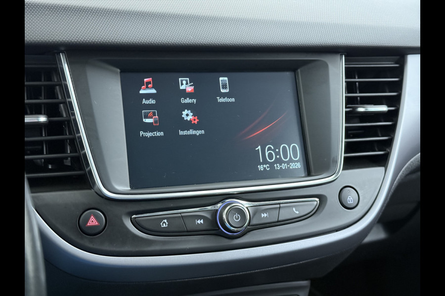 Opel Crossland 1.2T 111PK Apple Carplay Android Auto Navi* Airco Cruise Control Edition Two Tone Lak Led Privacy Glas Bluetooth Lane Assist Isofix Regen-Lichtsensor 1e Eigenaar Dealeronderhouden Origineel Nederlandse Auto