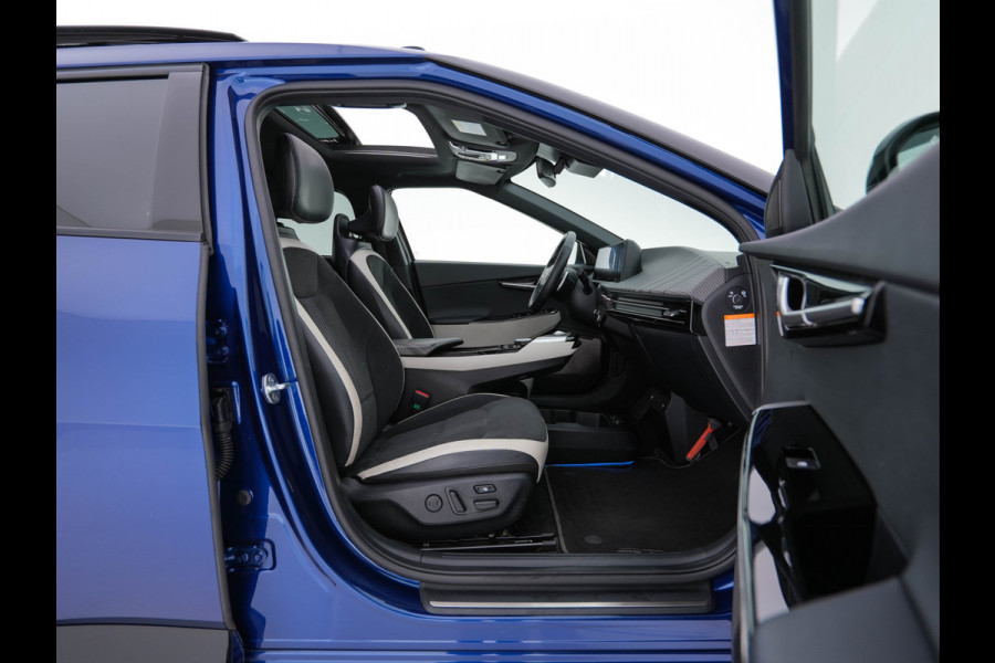 Kia Ev6 GT-Line AWD 77.4 kWh [ 3-Fase ] {SOH-100%} (INCL.BTW) Aut. *PANO | HEAD-UP | LEATHER-ALCANTARA | ADAPTIVE-CRUISE | DIGI-COCKPIT | MERIDIAN-AUDIO | MEMORY-PACK | FULL-LED | KEYLESS | TOP-VIEW | DAB | BLIND-SPOT | NAVI-FULLMAP | PRIVACY