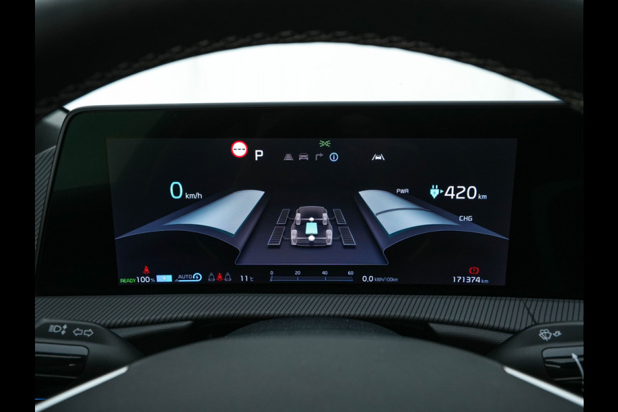 Kia Ev6 GT-Line AWD 77.4 kWh [ 3-Fase ] {SOH-100%} (INCL.BTW) Aut. *PANO | HEAD-UP | LEATHER-ALCANTARA | ADAPTIVE-CRUISE | DIGI-COCKPIT | MERIDIAN-AUDIO | MEMORY-PACK | FULL-LED | KEYLESS | TOP-VIEW | DAB | BLIND-SPOT | NAVI-FULLMAP | PRIVACY