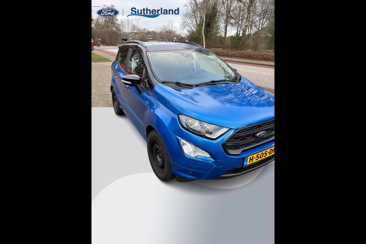 Ford EcoSport 1.0 EcoBoost ST-Line 125pk | Achteruitrijcamera | Stoelverwarming | Dodehoeksensoren | Climate control