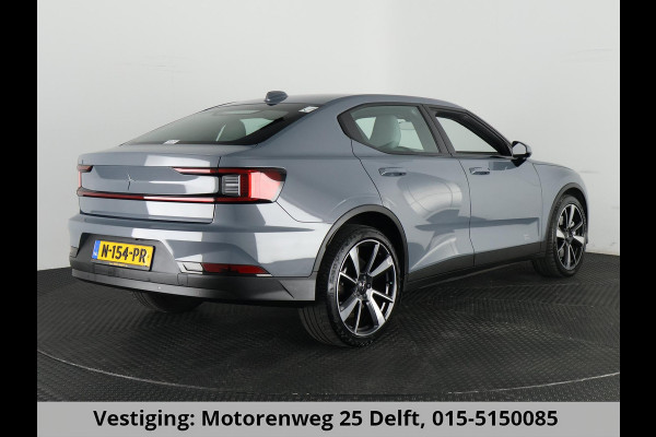 Polestar 2 LONG RANGE 78 kWh ACCU 90% GARANTIE 2032 !* RANGE TOT 561 KM WLTP.  PARKEERSENSOREN V+A . STOELVERWARMING . FULL MAP NAV . STOELPROFIELEN . CAMERA