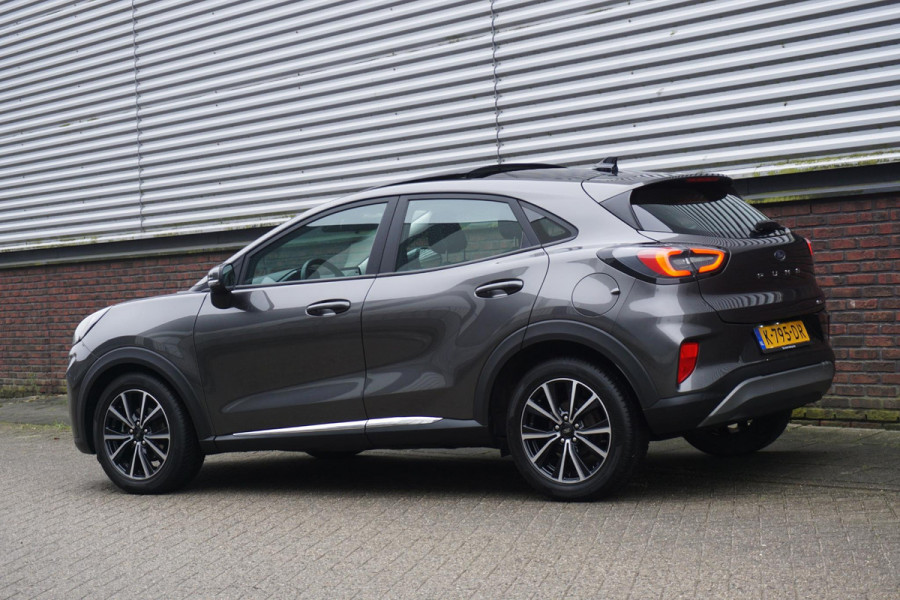 Ford Puma 1.0 125PKEcoB. Hybrid Titanium/Winterpack/Panodak/ B&O geluidsinstallatie/Trekhaak/All-Seasonbanden.