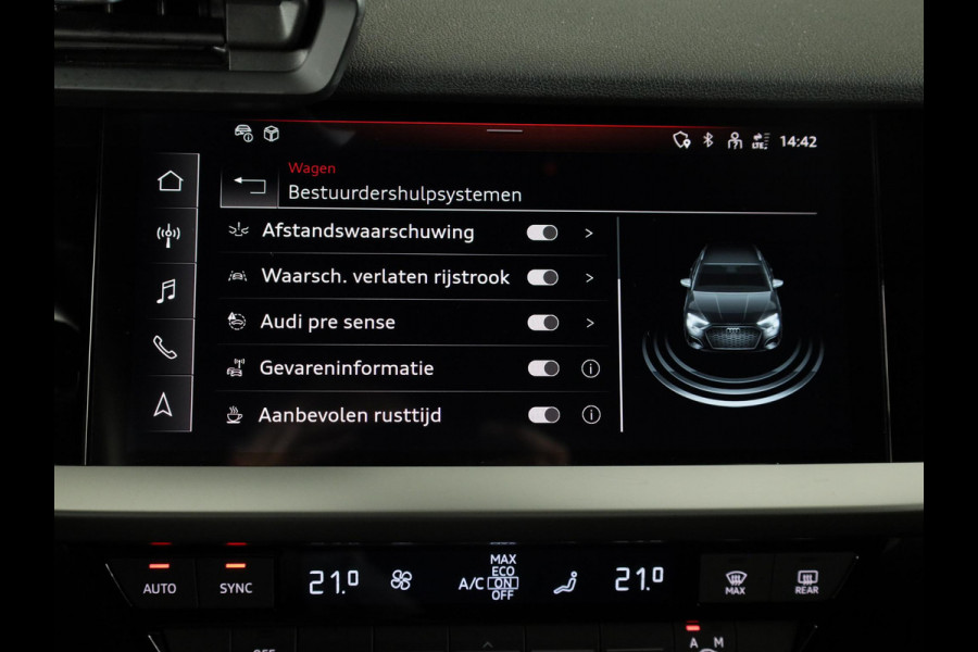 Audi A3 Sportback 30 TFSI Advanced edition 110 pk | Navigatie | Parkeersensoren achter | Cruise control | LED koplampen | Apple Carplay/Android Auto |