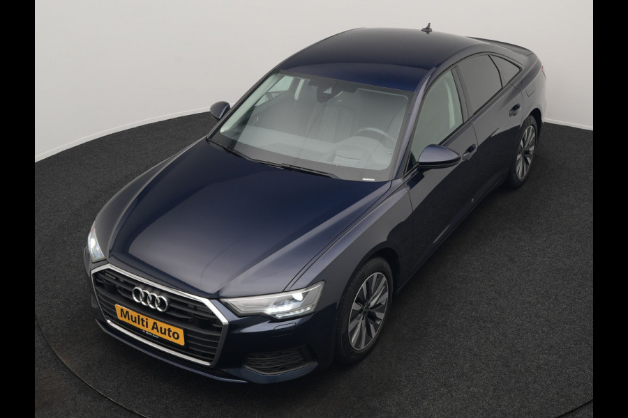 Audi A6 Limousine 50 TFSI e Quattro Business edition Plug In Hybrid 300pk Dealer O.H PHEV | Trekhaak af Fabriek | Adaptive Cruise | Lederen Comfortzetels Memory | Head Up | Camera | Park Assist | BLIS | Apple Carplay |