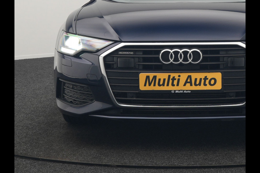 Audi A6 Limousine 50 TFSI e Quattro Business edition Plug In Hybrid 300pk Dealer O.H PHEV | Trekhaak af Fabriek | Adaptive Cruise | Lederen Comfortzetels Memory | Head Up | Camera | Park Assist | BLIS | Apple Carplay |