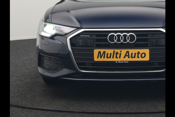 Audi A6 Limousine 50 TFSI e Quattro Business edition Plug In Hybrid 300pk Dealer O.H PHEV | Trekhaak af Fabriek | Adaptive Cruise | Lederen Comfortzetels Memory | Head Up | Camera | Park Assist | BLIS | Apple Carplay |