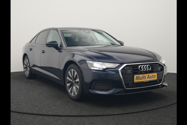 Audi A6 Limousine 50 TFSI e Quattro Business edition Plug In Hybrid 300pk Dealer O.H PHEV | Trekhaak af Fabriek | Adaptive Cruise | Lederen Comfortzetels Memory | Head Up | Camera | Park Assist | BLIS | Apple Carplay |