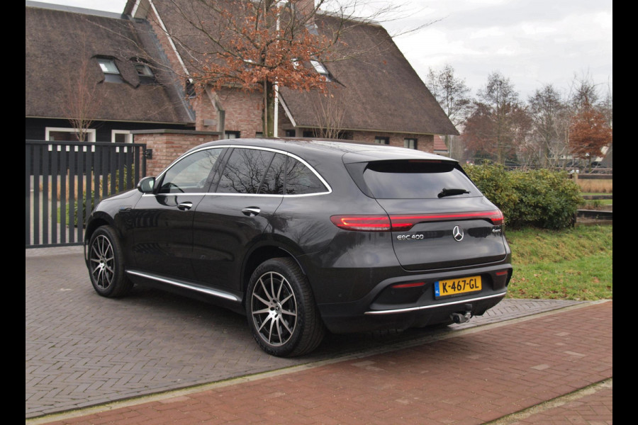 Mercedes-Benz EQC 400 4MATIC Business Solution AMG 80 kWh | SOH 95% | Panoramadak | Trekhaak | Sfeerverlichting | Camera |