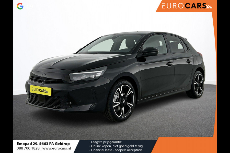 Opel Corsa 1.2 Turbo 136pk Automaat Hybrid GS | DEMO ! | Navigatie | Apple Carplay/ Android Auto | Camera | Parkeersensoren | Cruise Control | Stoel- en stuurverwarming | Airco | Lichtmetalen velgen | Getinte ramen