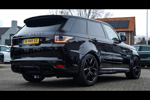 Land Rover Range Rover Sport 5.0 V8 SC SVR | Trekhaak | Meridian | HuD | Panorama | Lane Assist | Luchtvering | 360 cam | 22 inch
