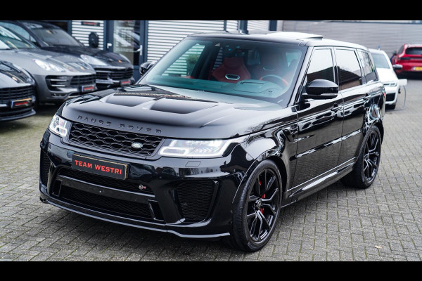 Land Rover Range Rover Sport 5.0 V8 SC SVR | Trekhaak | Meridian | HuD | Panorama | Lane Assist | Luchtvering | 360 cam | 22 inch
