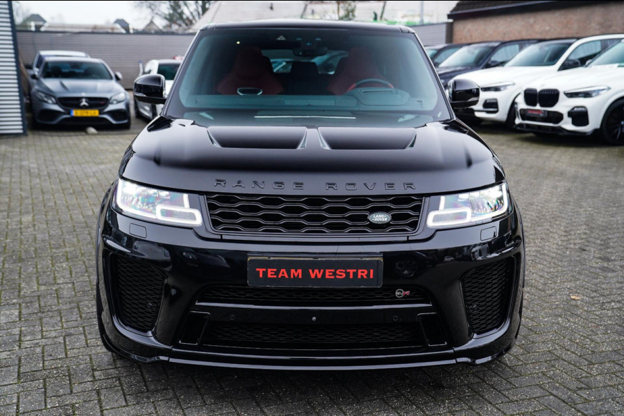 Land Rover Range Rover Sport 5.0 V8 SC SVR | Trekhaak | Meridian | HuD | Panorama | Lane Assist | Luchtvering | 360 cam | 22 inch
