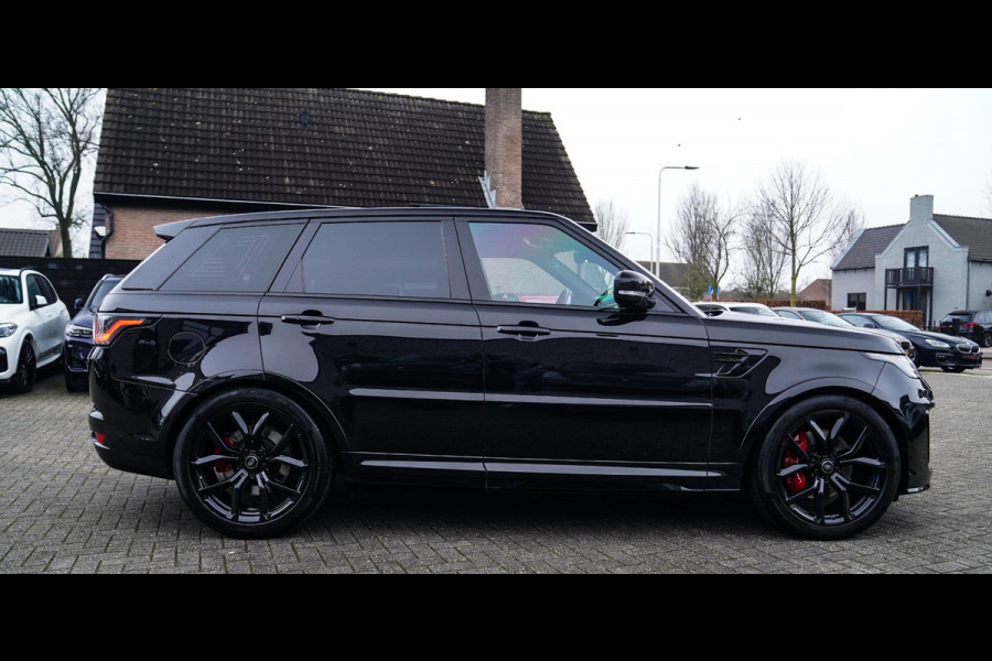 Land Rover Range Rover Sport 5.0 V8 SC SVR | Trekhaak | Meridian | HuD | Panorama | Lane Assist | Luchtvering | 360 cam | 22 inch