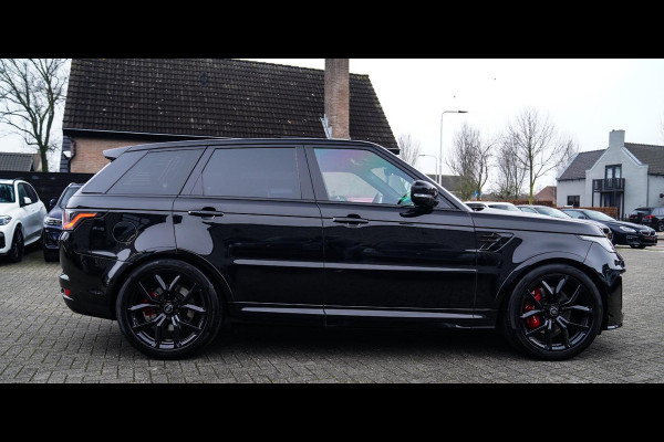 Land Rover Range Rover Sport 5.0 V8 SC SVR | Trekhaak | Meridian | HuD | Panorama | Lane Assist | Luchtvering | 360 cam | 22 inch