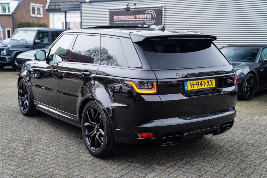 Land Rover Range Rover Sport 5.0 V8 SC SVR | Trekhaak | Meridian | HuD | Panorama | Lane Assist | Luchtvering | 360 cam | 22 inch