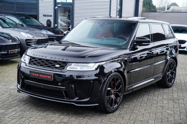 Land Rover Range Rover Sport 5.0 V8 SC SVR | Trekhaak | Meridian | HuD | Panorama | Lane Assist | Luchtvering | 360 cam | 22 inch