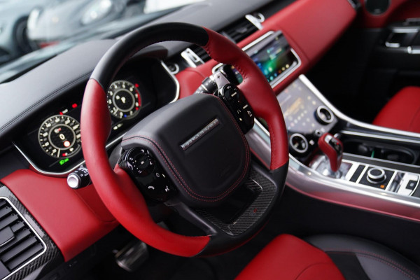 Land Rover Range Rover Sport 5.0 V8 SC SVR | Trekhaak | Meridian | HuD | Panorama | Lane Assist | Luchtvering | 360 cam | 22 inch