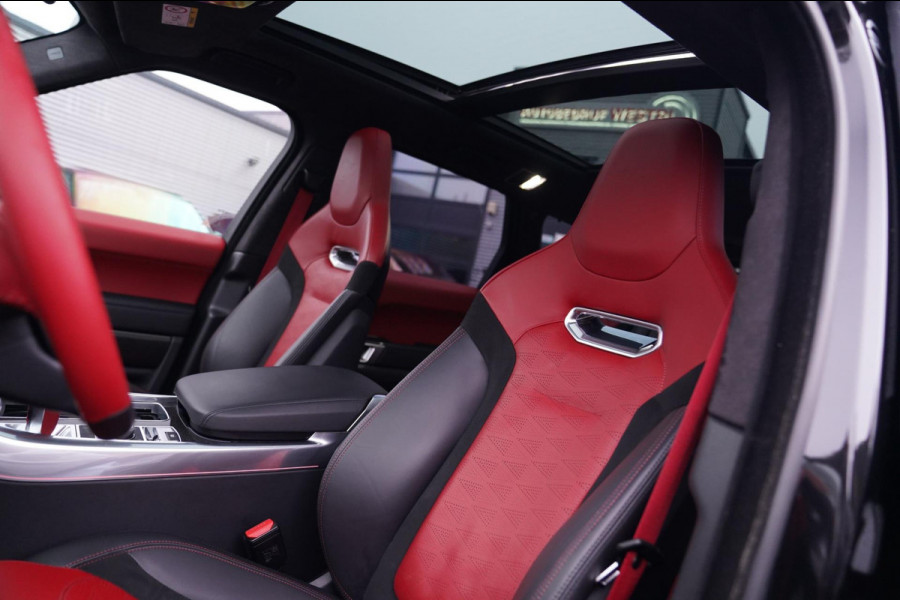 Land Rover Range Rover Sport 5.0 V8 SC SVR | Trekhaak | Meridian | HuD | Panorama | Lane Assist | Luchtvering | 360 cam | 22 inch