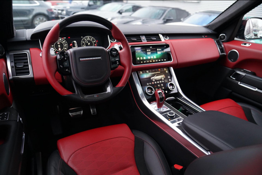 Land Rover Range Rover Sport 5.0 V8 SC SVR | Trekhaak | Meridian | HuD | Panorama | Lane Assist | Luchtvering | 360 cam | 22 inch