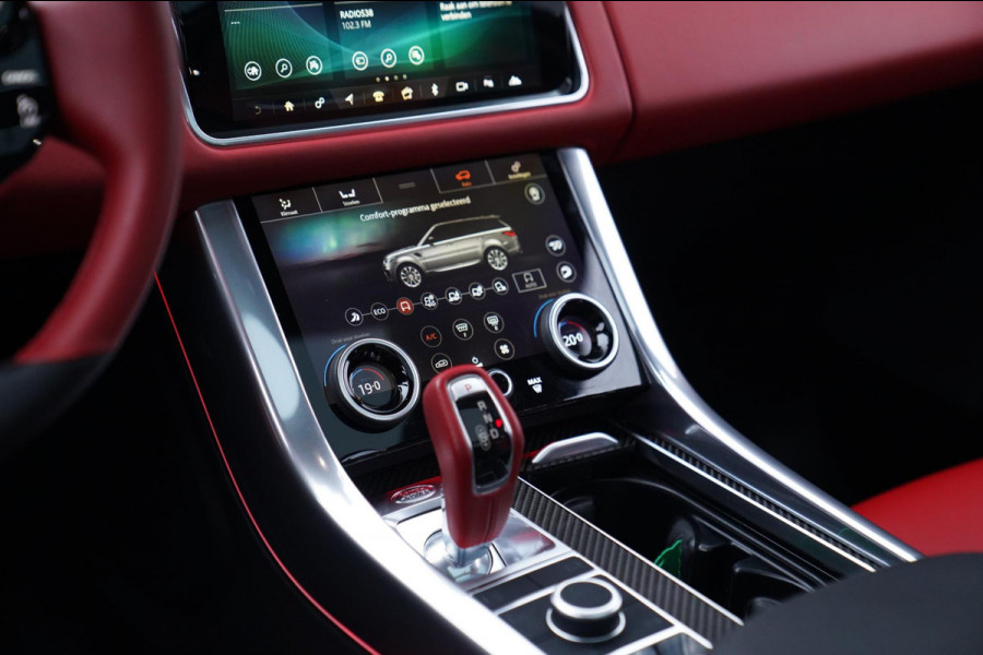 Land Rover Range Rover Sport 5.0 V8 SC SVR | Trekhaak | Meridian | HuD | Panorama | Lane Assist | Luchtvering | 360 cam | 22 inch