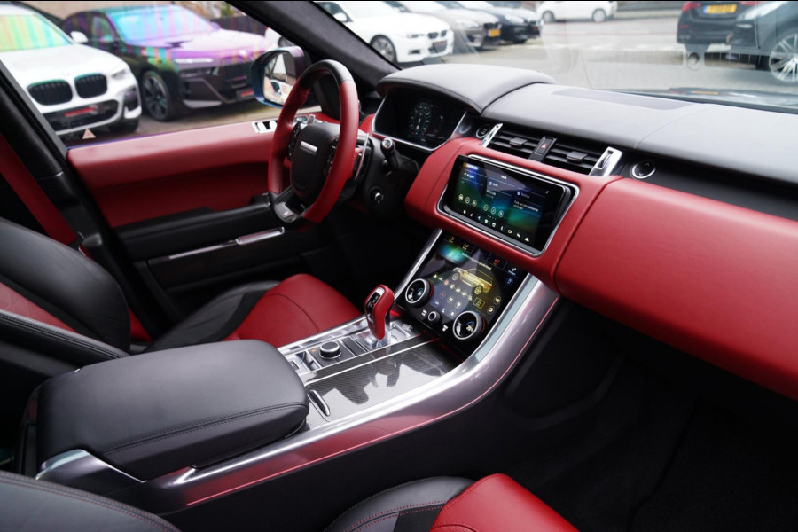 Land Rover Range Rover Sport 5.0 V8 SC SVR | Trekhaak | Meridian | HuD | Panorama | Lane Assist | Luchtvering | 360 cam | 22 inch