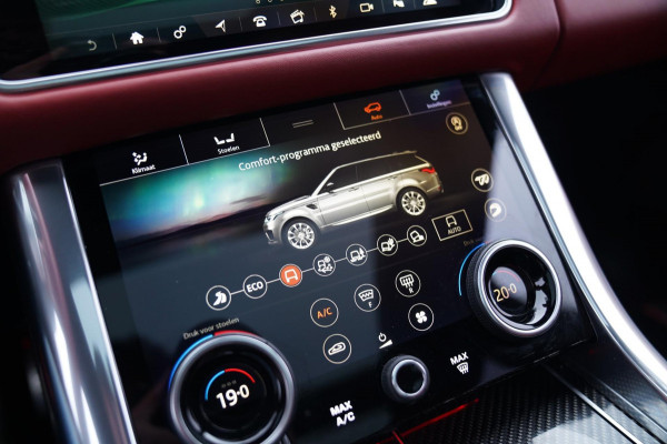 Land Rover Range Rover Sport 5.0 V8 SC SVR | Trekhaak | Meridian | HuD | Panorama | Lane Assist | Luchtvering | 360 cam | 22 inch