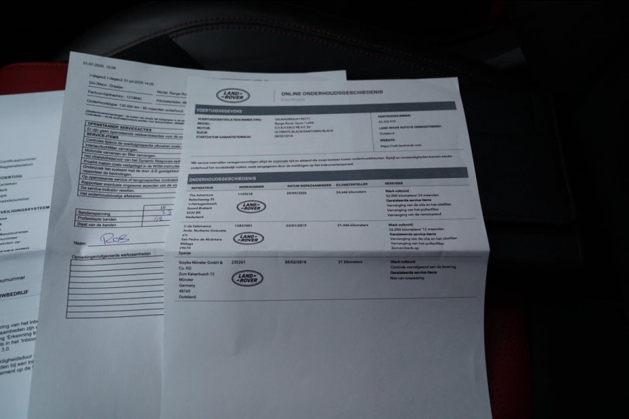 Land Rover Range Rover Sport 5.0 V8 SC SVR | Trekhaak | Meridian | HuD | Panorama | Lane Assist | Luchtvering | 360 cam | 22 inch