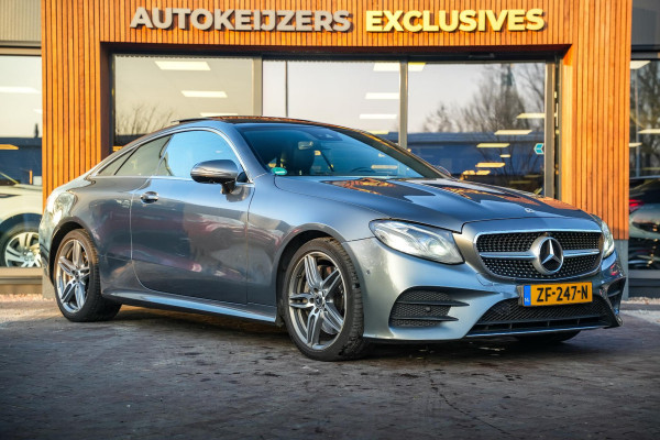 Mercedes-Benz E-Klasse Coupé 400 4MATIC AMG Panodak Leer Burmester Widescreen Ambient Verlicht. 360 Cam.