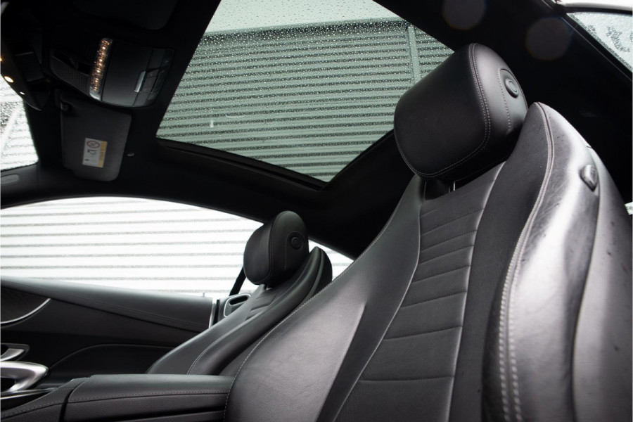 Mercedes-Benz E-Klasse Coupé 400 4MATIC AMG Panodak Leer Burmester Widescreen Ambient Verlicht. 360 Cam.