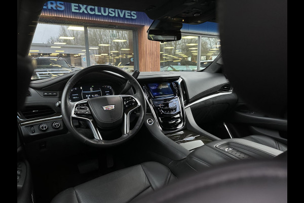 Cadillac Escalade 6.2 V8 Platinum Schuifdak Adapt. Cruise Massage Stoelvent. BOSE Multimedia Trekhaak 22''LM
