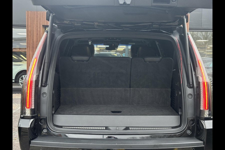 Cadillac Escalade 6.2 V8 Platinum Schuifdak Adapt. Cruise Massage Stoelvent. BOSE Multimedia Trekhaak 22''LM