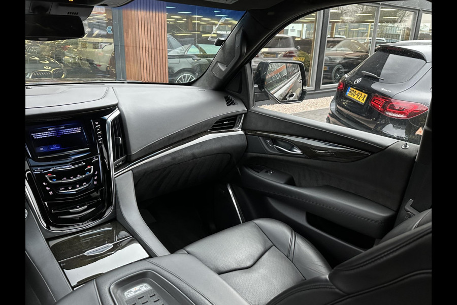 Cadillac Escalade 6.2 V8 Platinum Schuifdak Adapt. Cruise Massage Stoelvent. BOSE Multimedia Trekhaak 22''LM