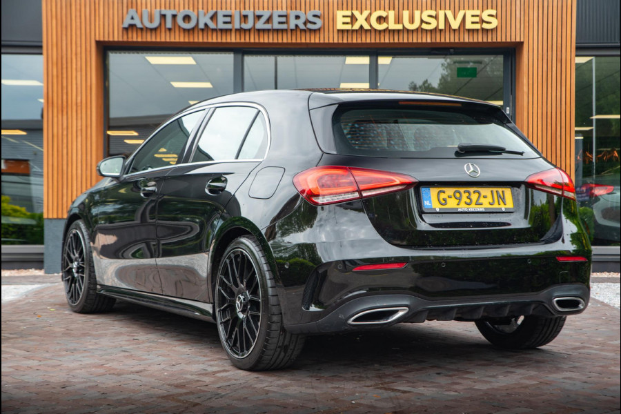 Mercedes-Benz A-Klasse 180 Business Solution AMG Ambient Cruise Navigatie Camera Sportstoelen Leer LED 19" LMV