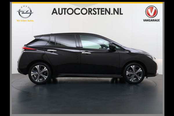 Nissan Leaf N-Connecta 40kWh Navi Ecc 360°Camera Adap.Cruise Pdc Keyless Blindspot Apple Carplay Android Auto Lmv 17" Stoel+Stuurverwarming DAB Bluetooth Lmv Privacyglas 1e Eigenaar Origineel Nederlandse Auto