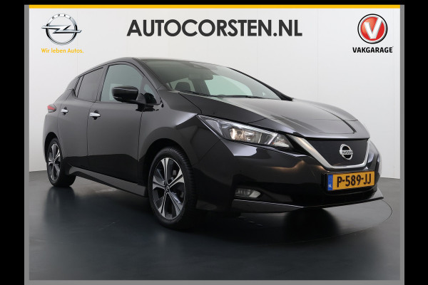 Nissan Leaf N-Connecta 40kWh Navi Ecc 360°Camera Adap.Cruise Pdc Keyless Blindspot Apple Carplay Android Auto Lmv 17" Stoel+Stuurverwarming DAB Bluetooth Lmv Privacyglas 1e Eigenaar Origineel Nederlandse Auto