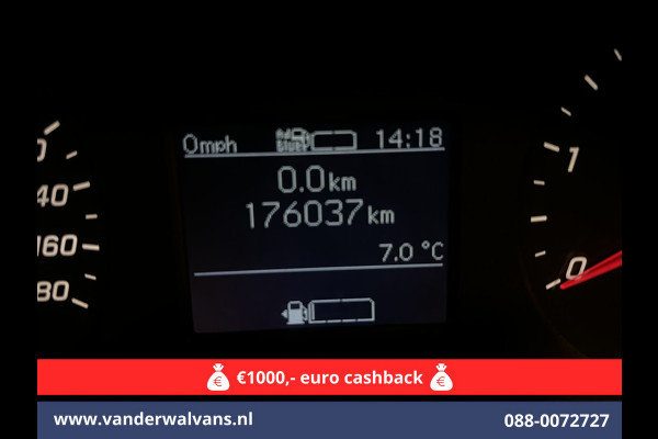 Mercedes-Benz Sprinter 316 CDI 163pk 3500kg Trekhaak L2H2 Euro6 Airco | Camera | Apple Carplay Android Auto, Cruisecontrol, Parkeersensoren
