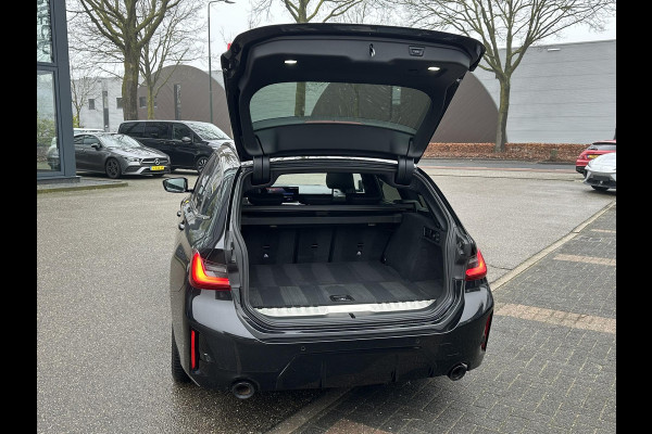 BMW 3 Serie Touring 320e M-SPORT | FACELIFT| PANO|1.STE EIGENAAR, DEALER OH. | LEER | ELEK. TREKHAAK| FABRIEKSGARANTIE T/M 08 2027| LEER| STOELVERWARMING| 19 INCH! SUPER COMPLEET!