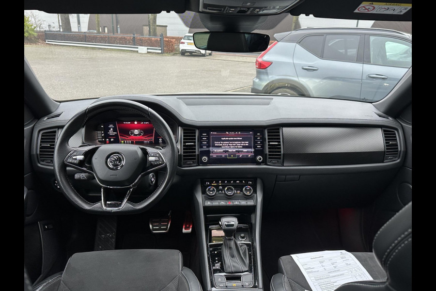 Škoda Kodiaq 1.5 TSI Sportline Business AUTOMAAT | PANORAMADAK | ADAPTIEVE CRUISECONTROL | CAMERA | ELEKTRISCHE STOEL/KOFFERRUIK | STANDKACHEL | STOELVERWARMING VOOR + ACHTER | SKODA DEALER ONDERHOUDEN | RIJKLAAR GELEVERD