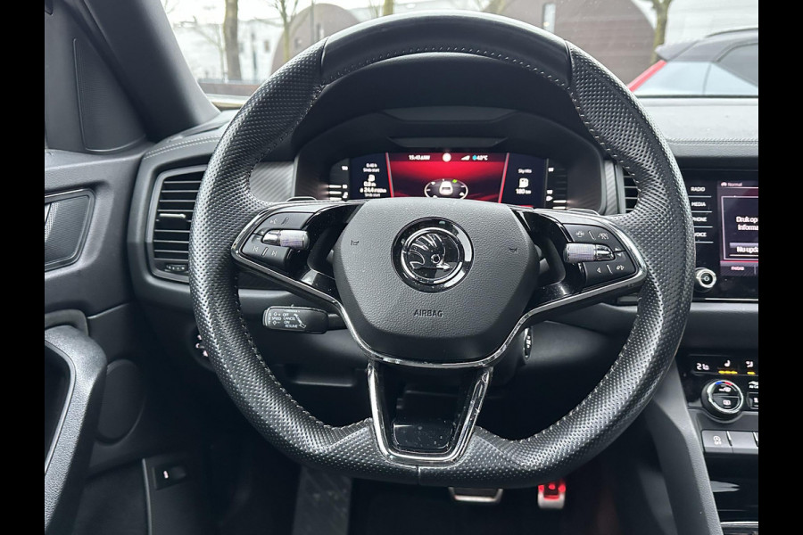 Škoda Kodiaq 1.5 TSI Sportline Business AUTOMAAT | PANORAMADAK | ADAPTIEVE CRUISECONTROL | CAMERA | ELEKTRISCHE STOEL/KOFFERRUIK | STANDKACHEL | STOELVERWARMING VOOR + ACHTER | SKODA DEALER ONDERHOUDEN | RIJKLAAR GELEVERD