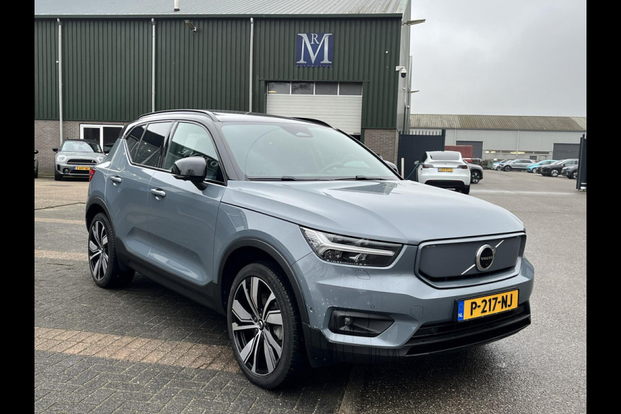 Volvo XC40 Recharge Pro | SOH 93% | PANORAMADAK | 360 CAMERA | ELEKTRISCHE STOELEN | STOEL- & STUURVERWARMING | ELEKTRISCHE TREKHAAK | HARMAN KARDON AUDIO | VOLVO DEALER ONDERHOUDEN | FULL OPTION | 1E EIGENAAR