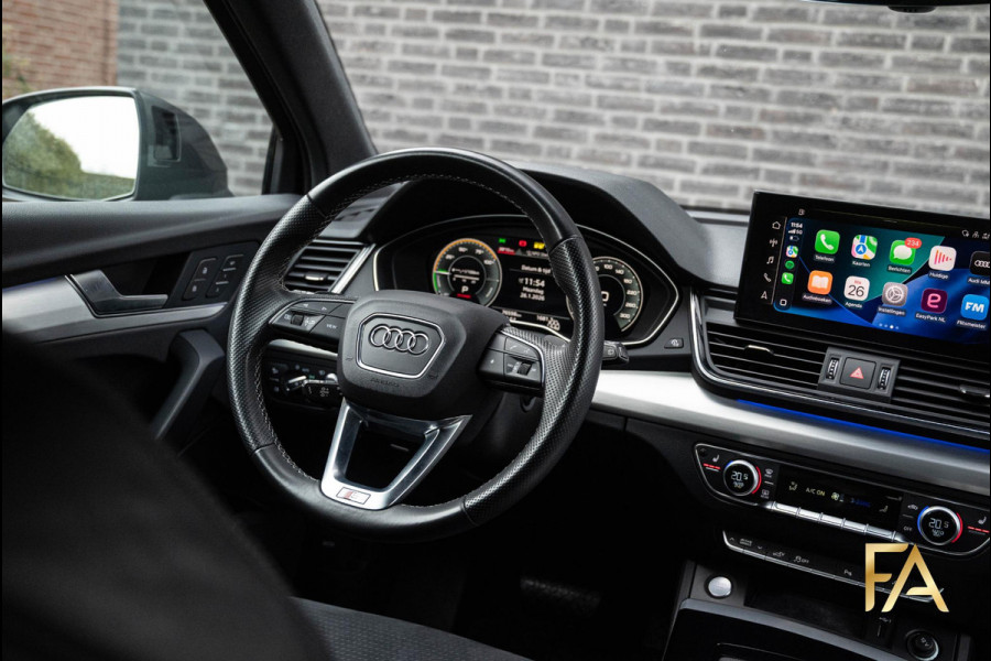 Audi Q5 50 TFSI e S Line 22Inch|Panodak|Luchtvering|Headup